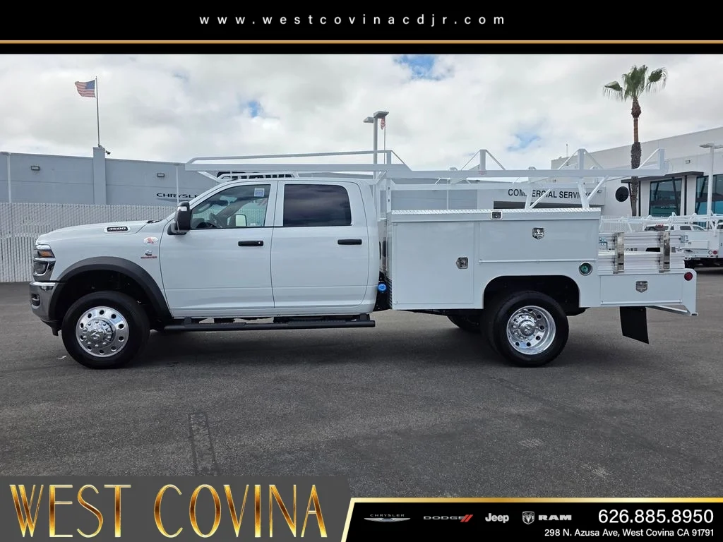 New 2026 Bright White Clear-Coat Exterior Paint RAM Tradesman image 8