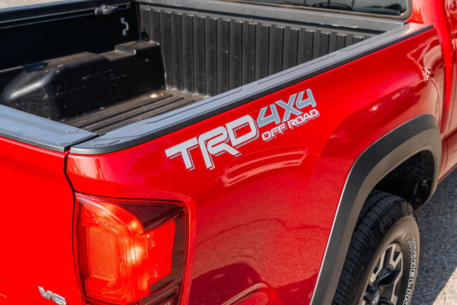 Used 2021 Red Toyota TRD Off-Road image 14