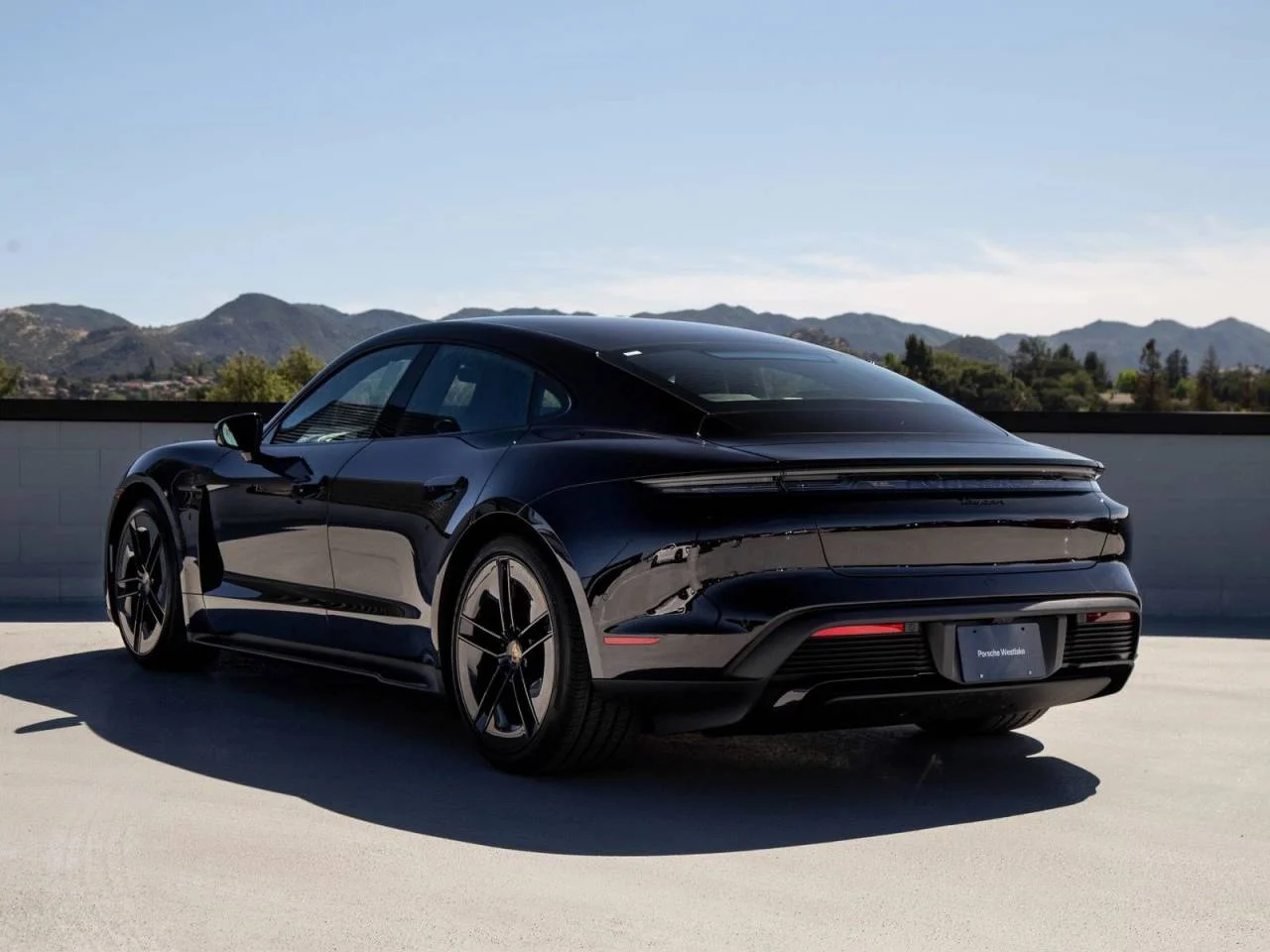 New 2026 Black Porsche  image 3