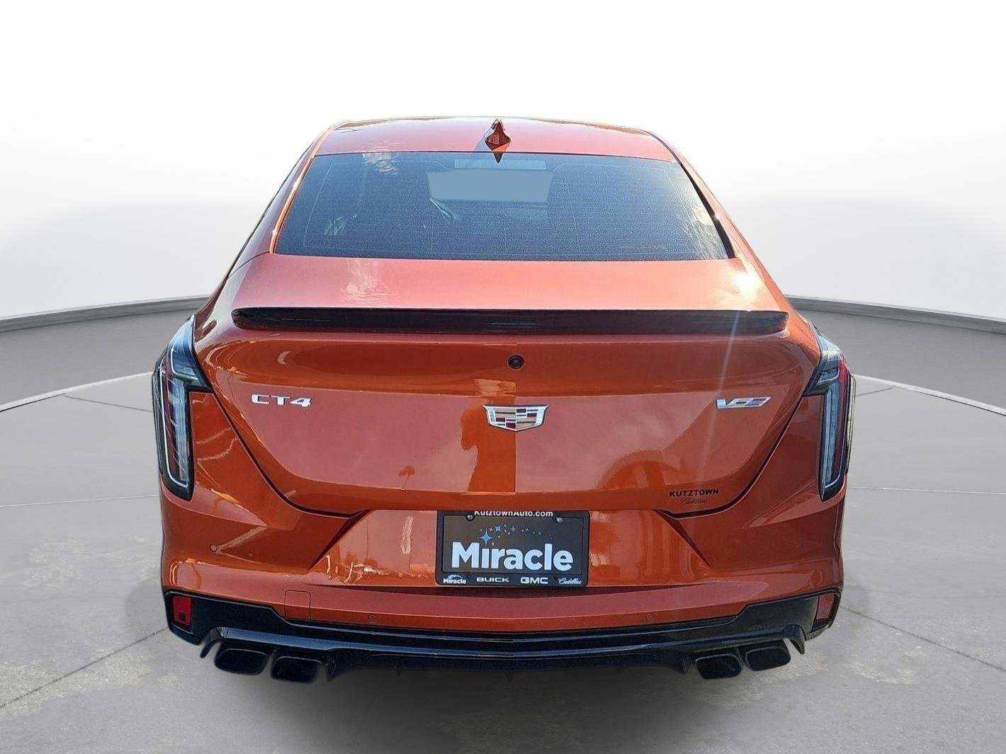 Used 2023 Blaze Orange Metallic Cadillac Blackwing image 7