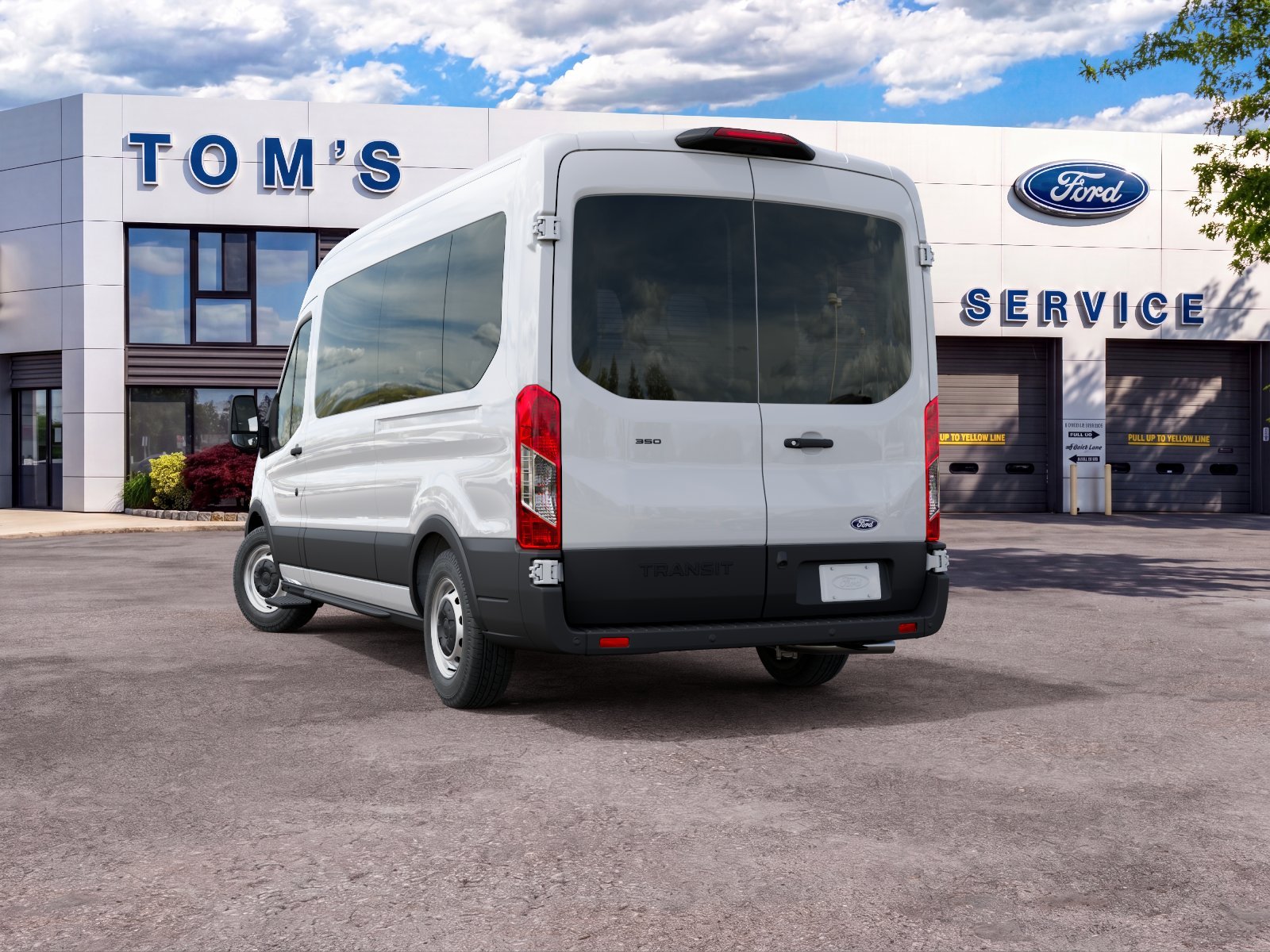 New 2027 Oxford White Ford Passenger Van XL image 8