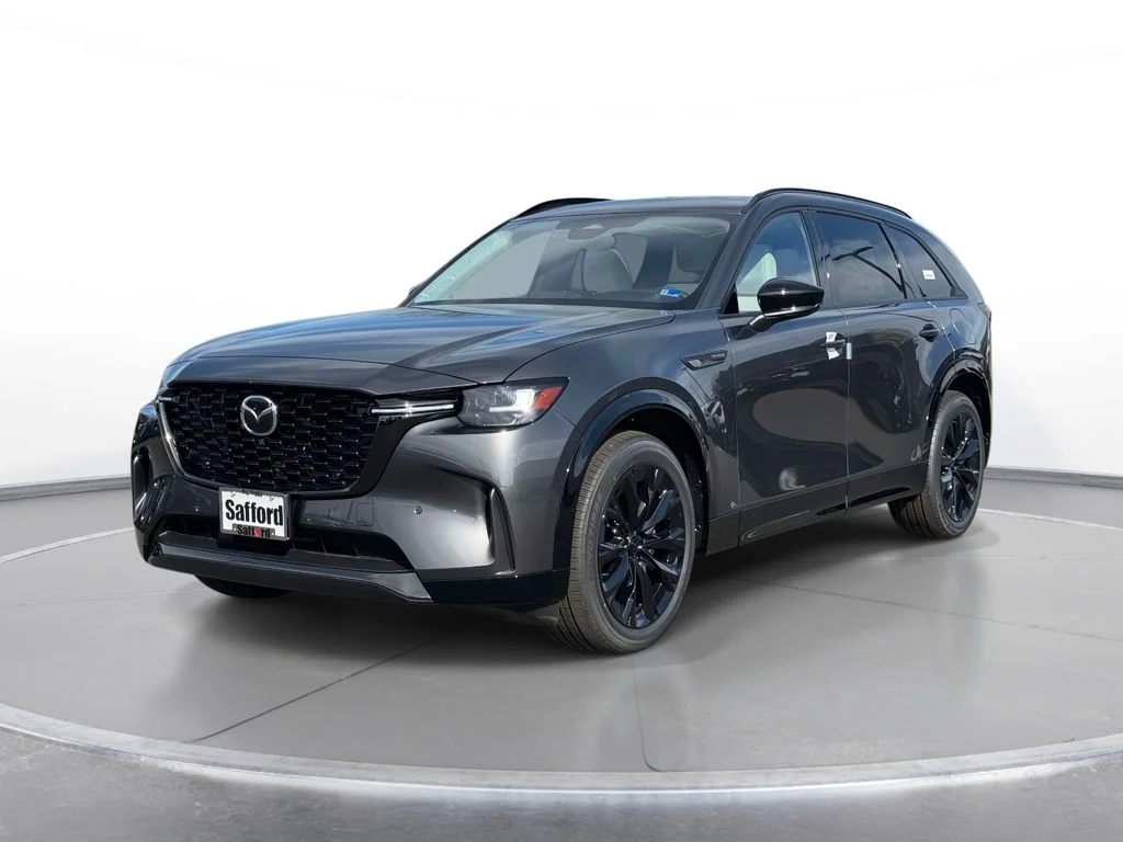 New 2026 Machine Gray Metallic Mazda 3.3 Turbo S Premium Sport AWD image 1