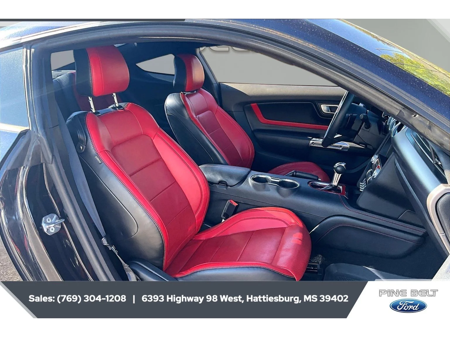 Used 2021 Antimatter Blue Metallic Ford EcoBoost Premium image 6