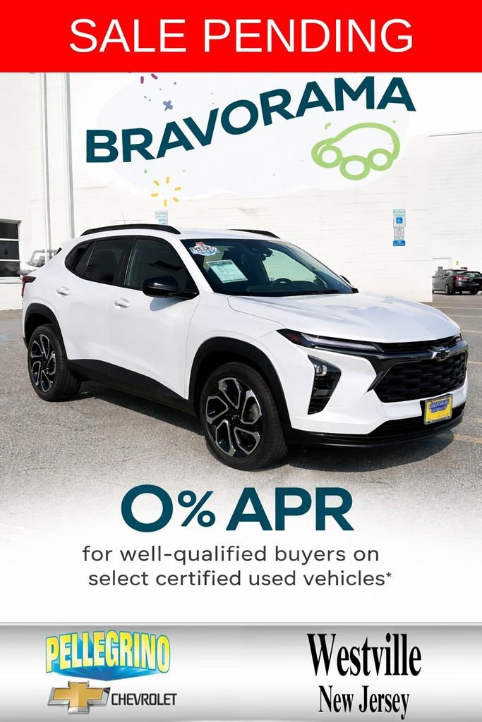 Summit White 2024 Chevrolet Trax RS with 2RS FWD SUV / Crossover Front-Wheel Drive Automatic