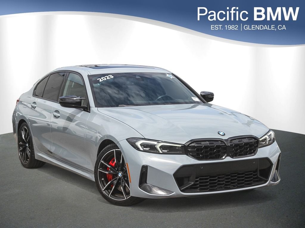 Certified Used 2023 Brooklyn Gray Metallic BMW M340i image 1