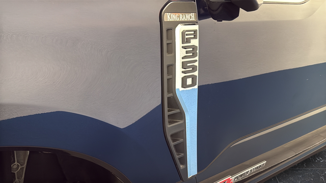 Used 2024 Antimatter Blue Metallic Ford King Ranch image 48