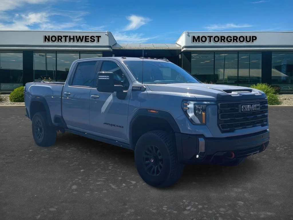 Used 2024 Thunderstorm Grey GMC AT4X image 1
