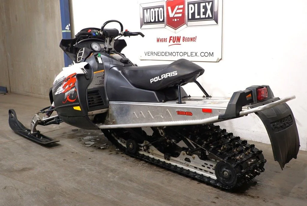 Used 2009 WHITE Polaris 800 Dragon image 2