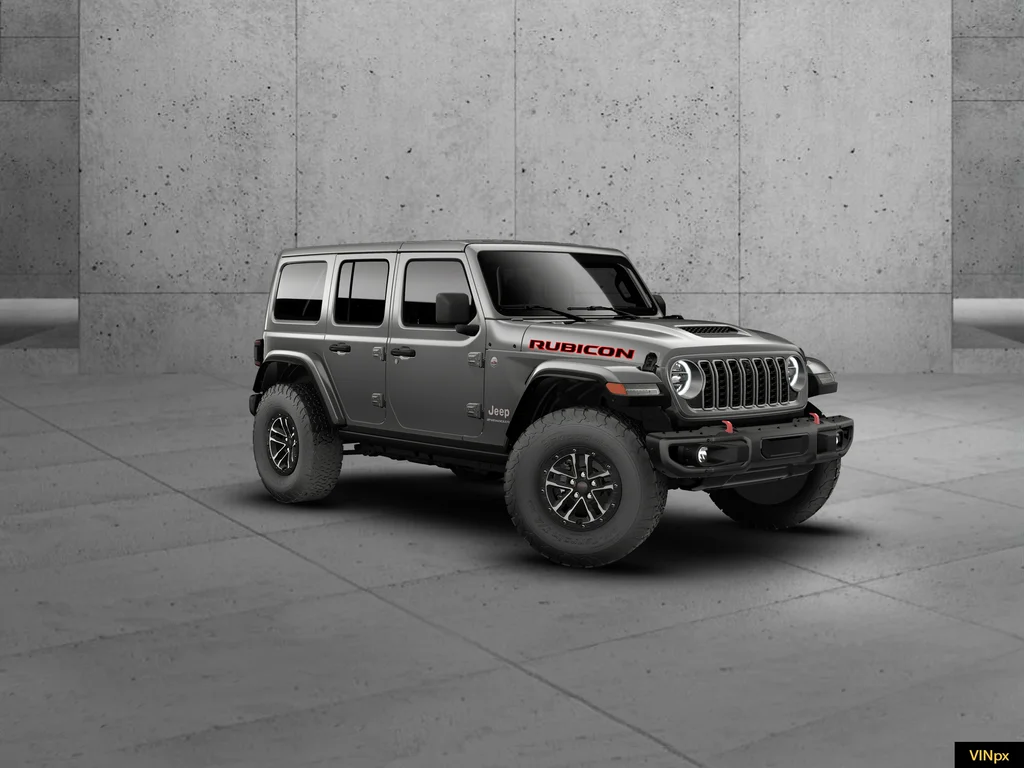 New 2026 Granite Crystal Metallic Clear-Coat Exterior Paint Jeep Rubicon X image 9