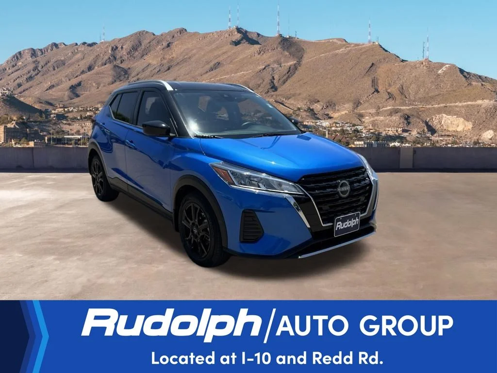 Used 2023 Electric Blue Metallic Nissan SV image 7