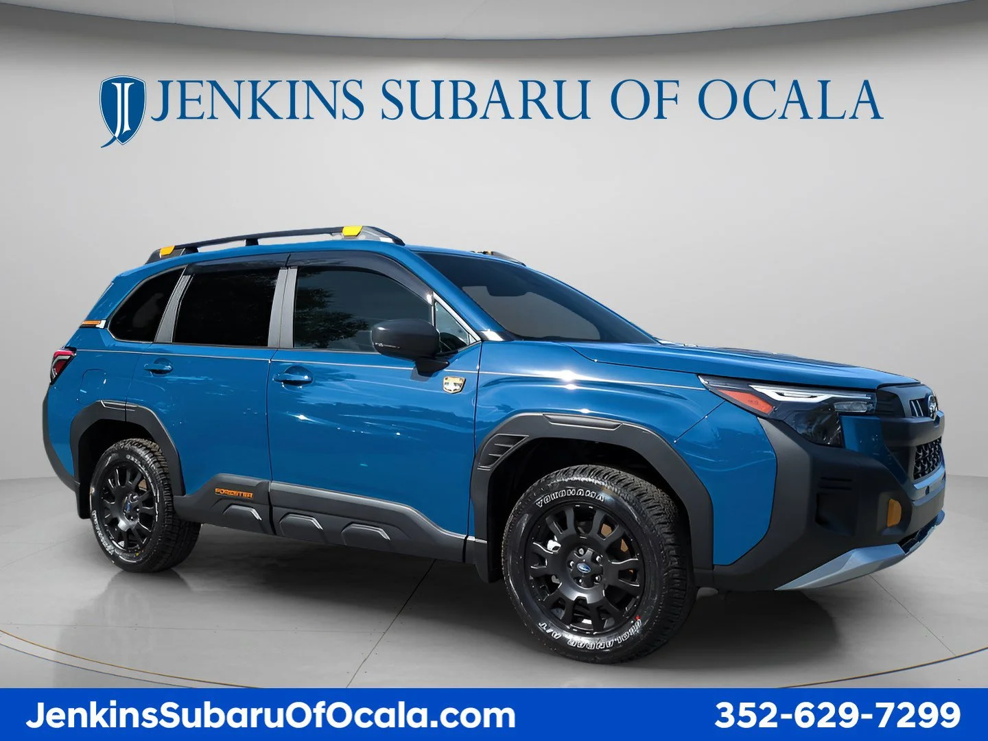 Used 2026 Geyser Blue Subaru Wilderness image 1