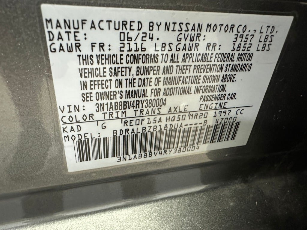 Used 2024 Gun Metallic Nissan S image 35