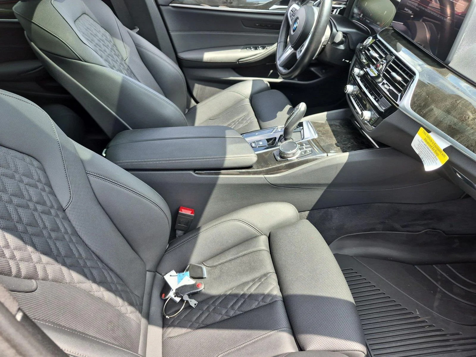 Certified Used 2023 Dark Graphite Metallic BMW 530i xDrive image 38