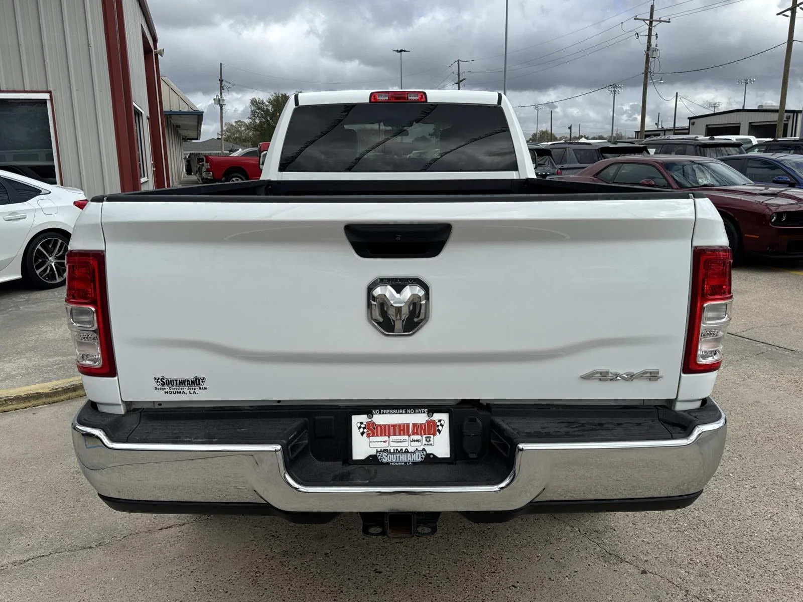 Used 2021 Bright White Clearcoat Ram Tradesman image 6