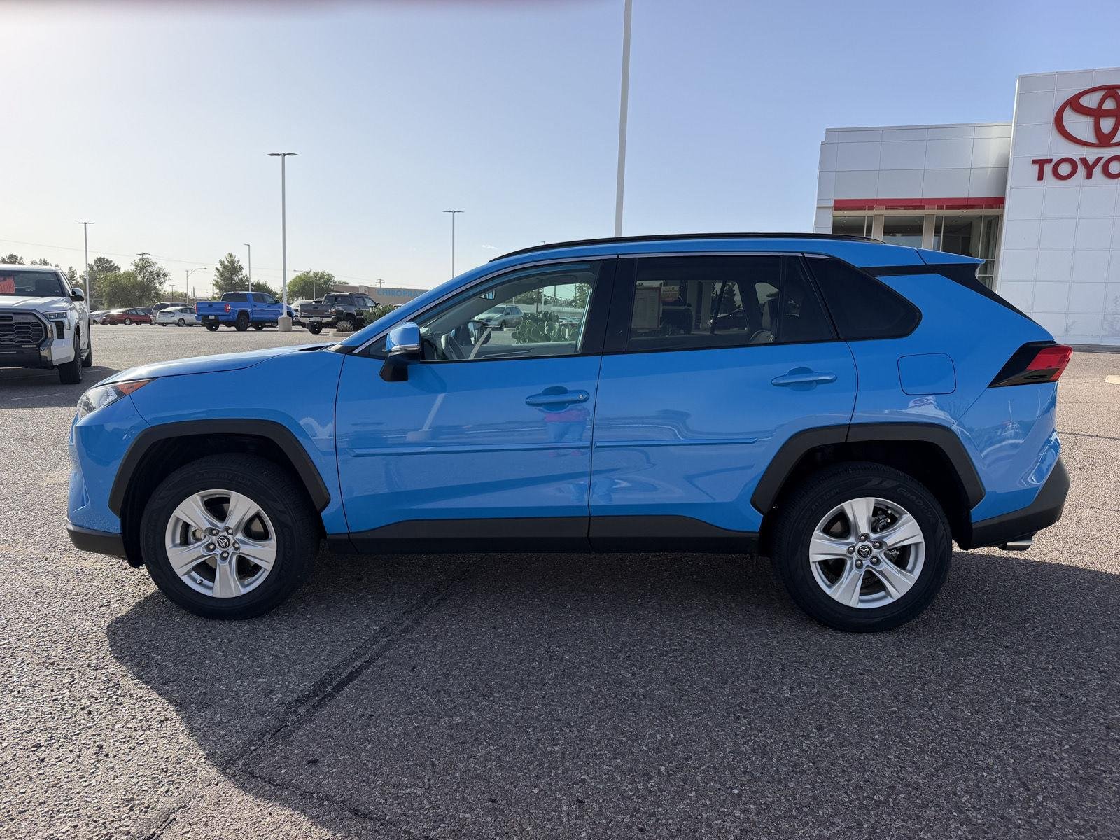 Certified Used 2020 Blue Flame Toyota XLE image 3