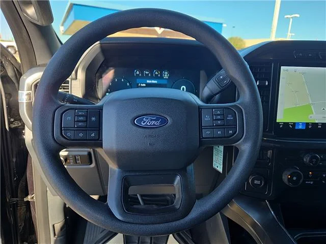 Used 2024 Black Ford STX 4x2 SuperCrew Cab 5.5 ft. box 145 in. WB image 18