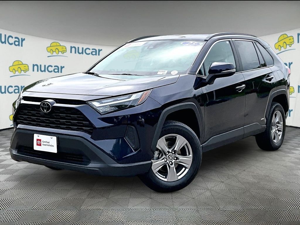 Certified Used 2025 Blue Toyota XLE image 3