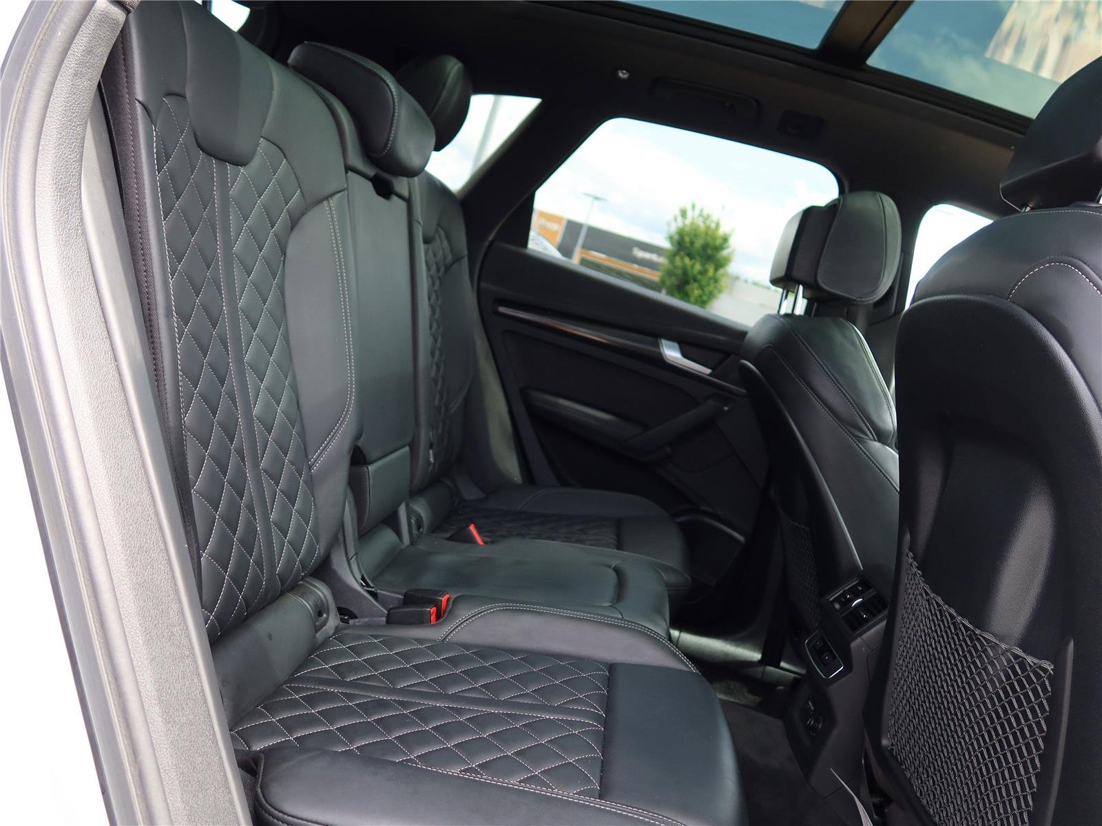 Used 2021 Glacier White Metallic Audi Premium Plus image 8