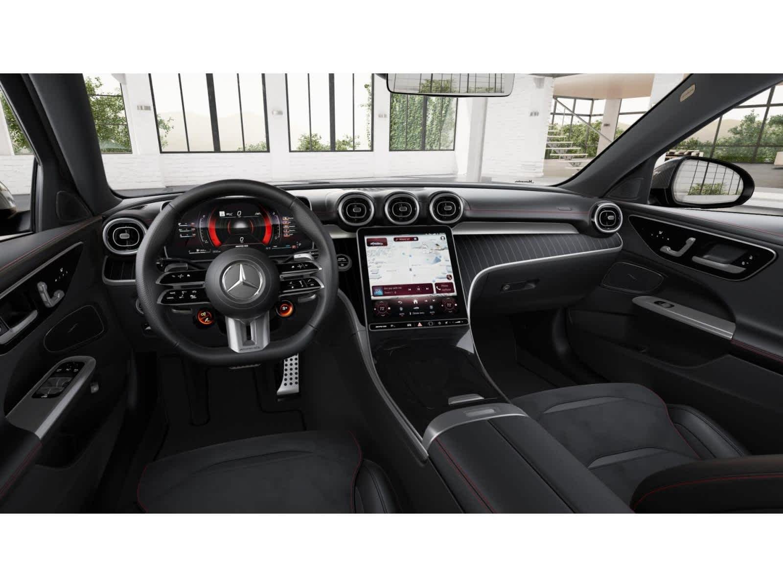 New 2026 Selenite Grey Metallic Mercedes-Benz AMG® C 43 image 2