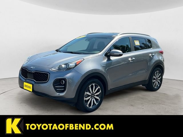 Used 2017 Silver Kia EX image 1