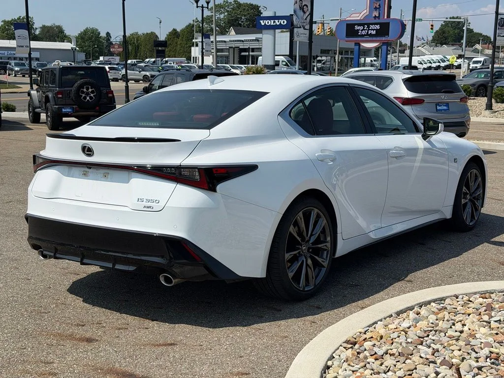 Used 2023 White Lexus 350 F SPORT image 4