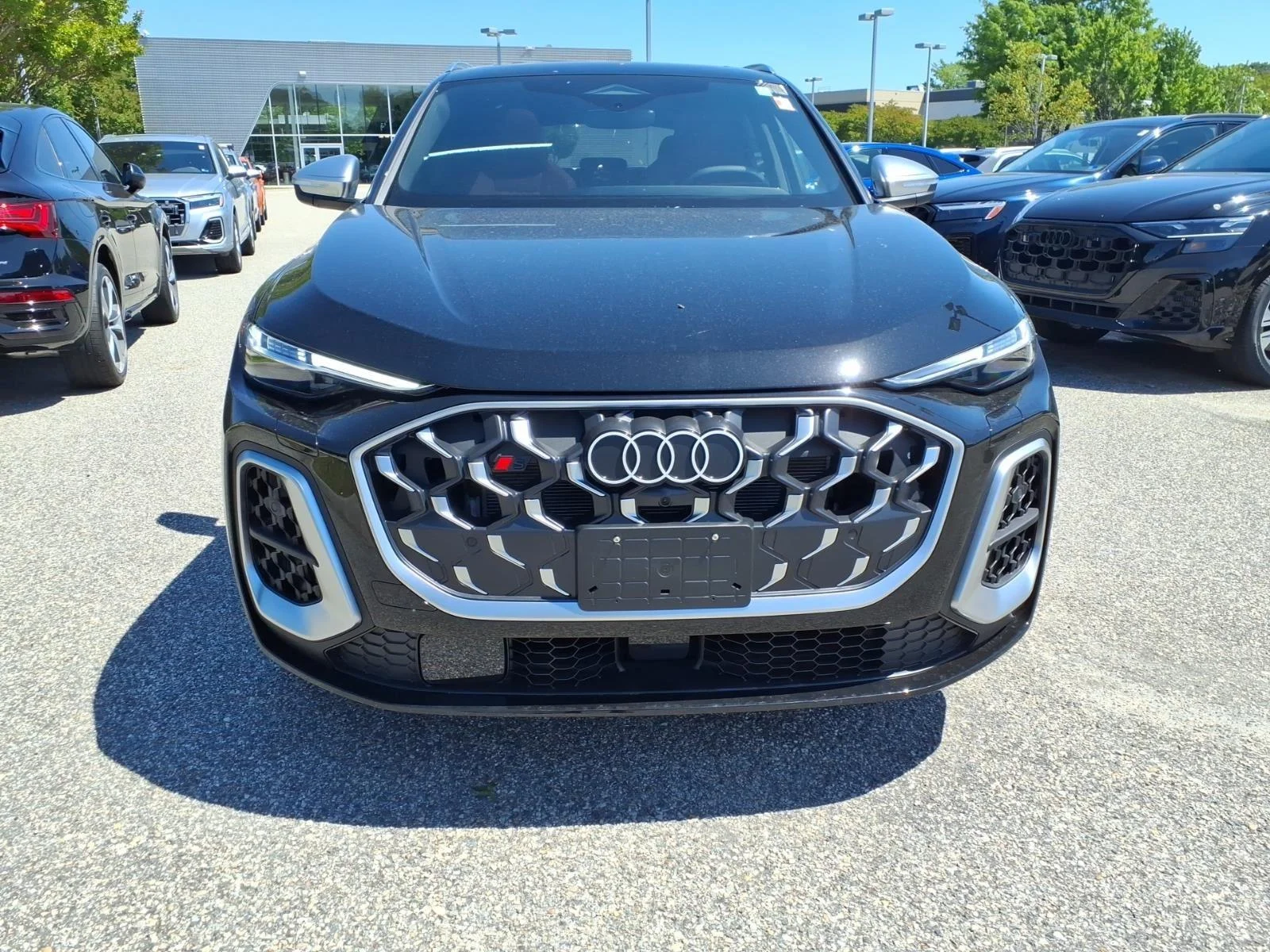 New 2025 Mythos Black Metallic Audi Premium Plus image 3