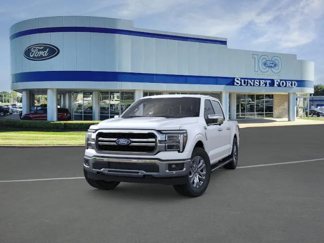 New 2026 Star White Metallic Tri-Coat Ford Lariat® image 2