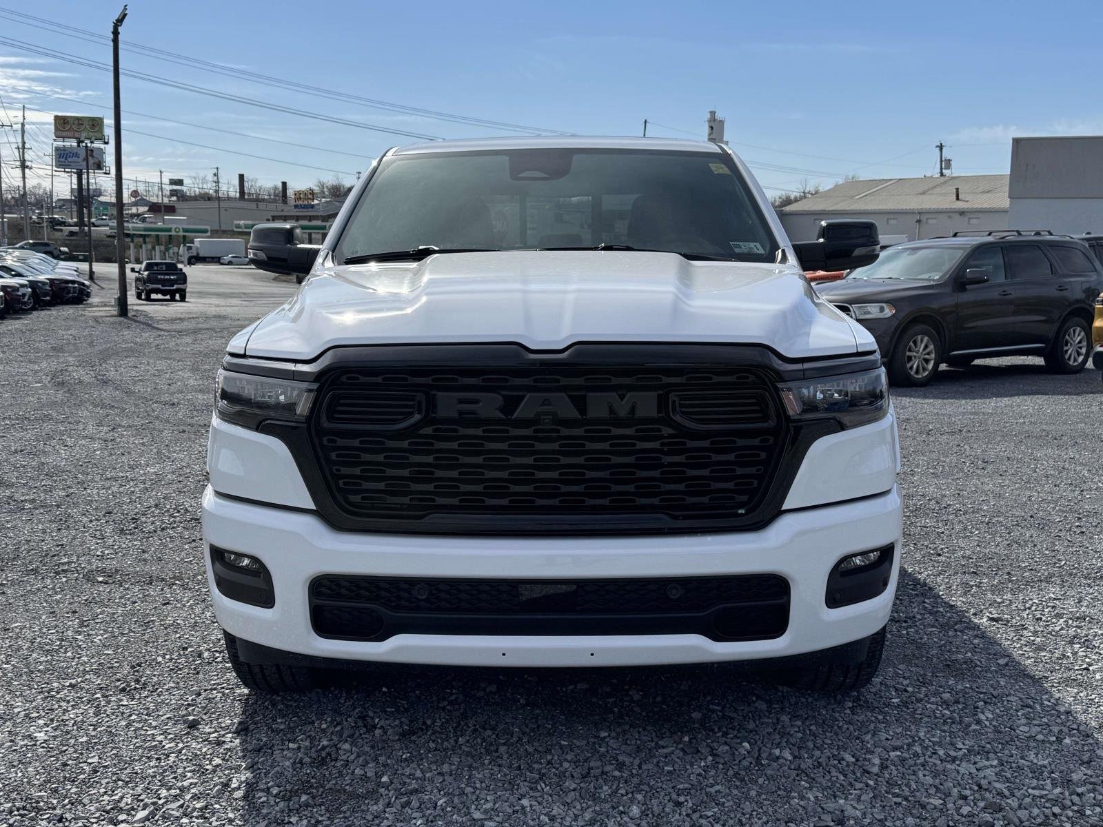New 2026 Bright White Clear-Coat Exterior Paint RAM Big Horn image 25