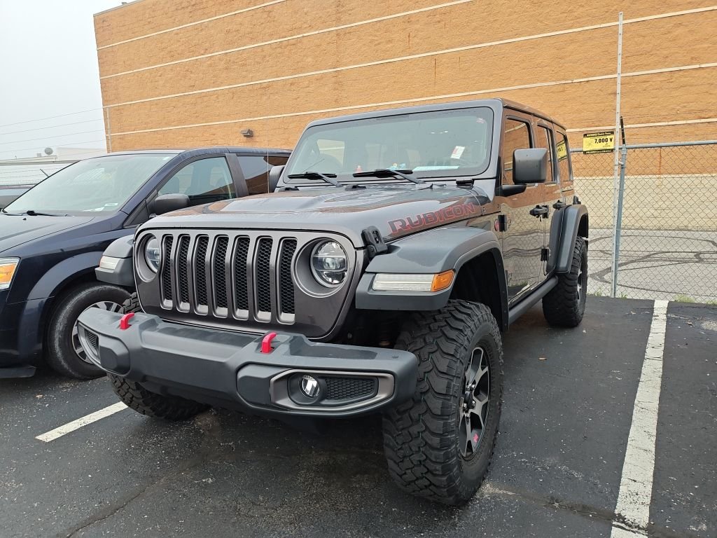 Used 2020 Gray Jeep Unlimited Rubicon image 1