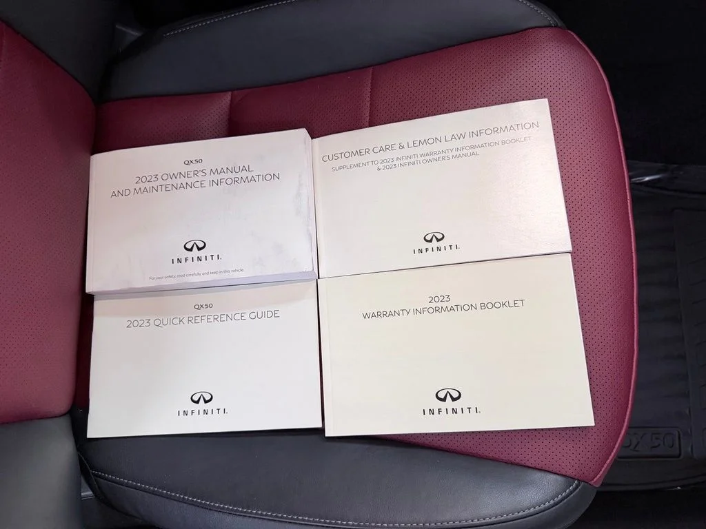 Certified Used 2023 White INFINITI SPORT image 43