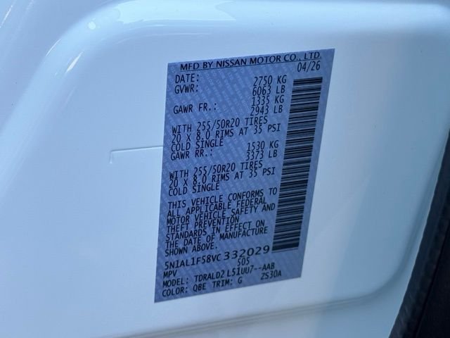 New 2027 RADIANT WHITE INFINITI Luxe FWD image 22
