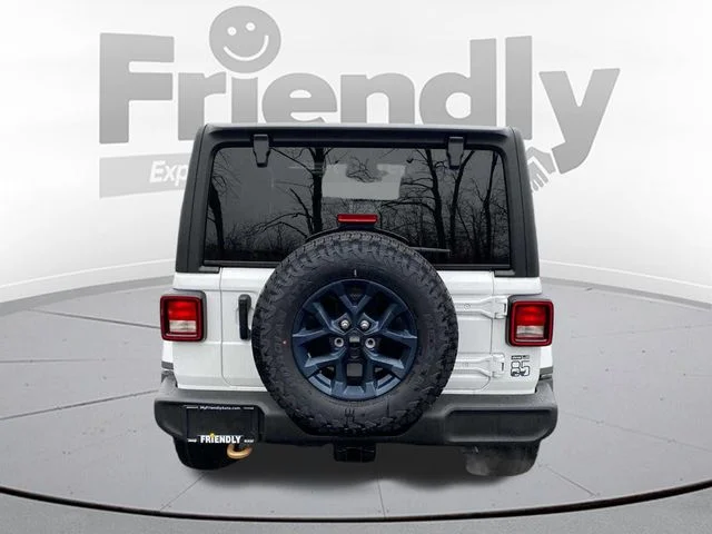 New 2026 Bright White Clear-Coat Exterior Paint Jeep 85th Anniversary Edition image 6