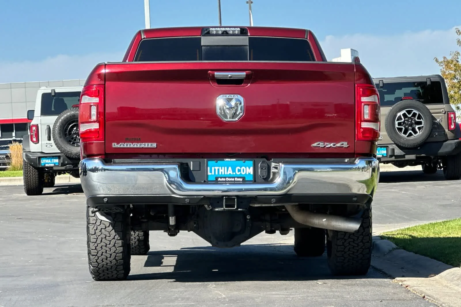 Certified Used 2021 Delmonico Red Pearlcoat Ram Laramie image 7