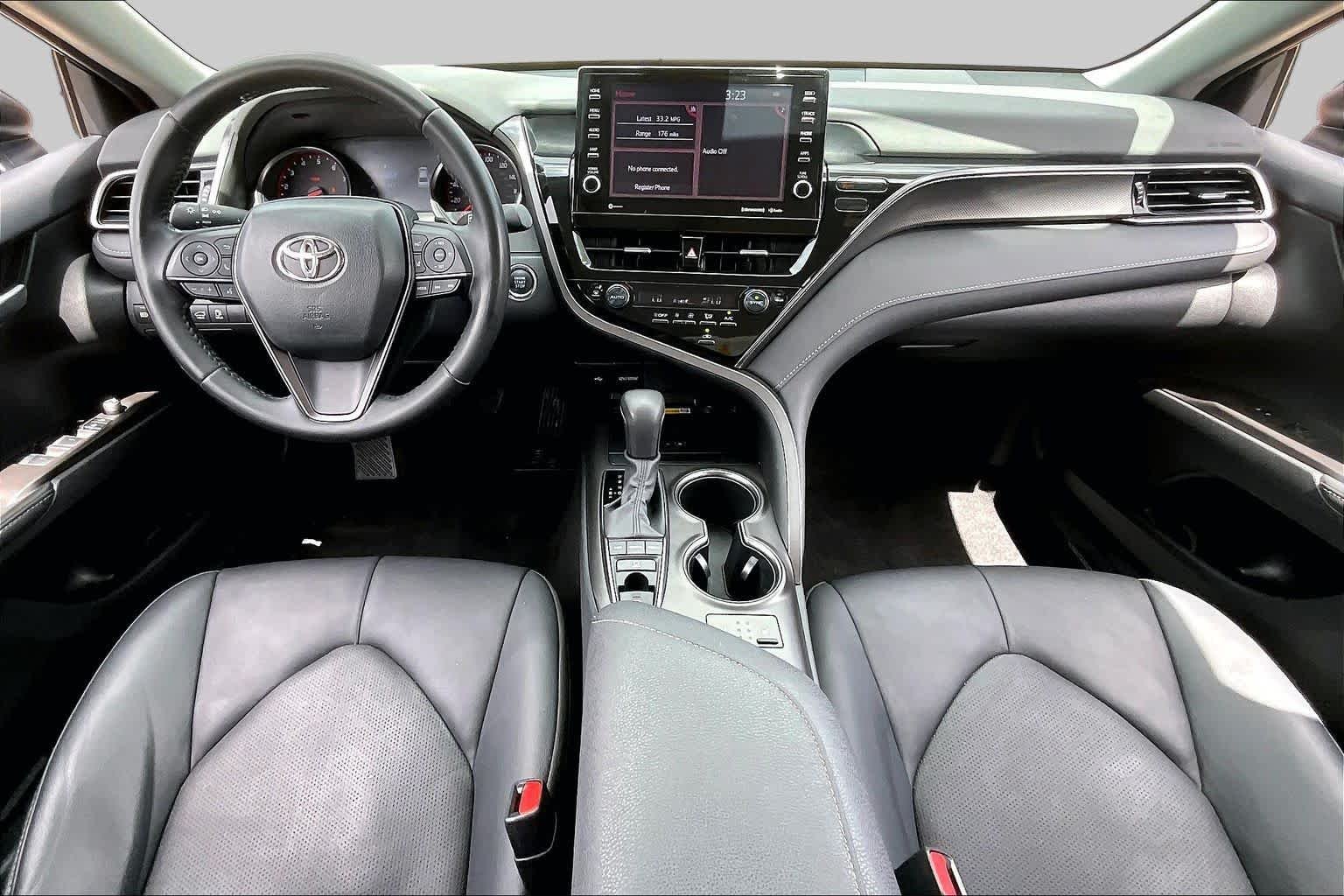 Certified Used 2023 Midnight Black Metallic Toyota XSE image 14
