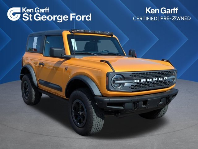 Used 2021 Orange Metallic Ford Badlands image 36
