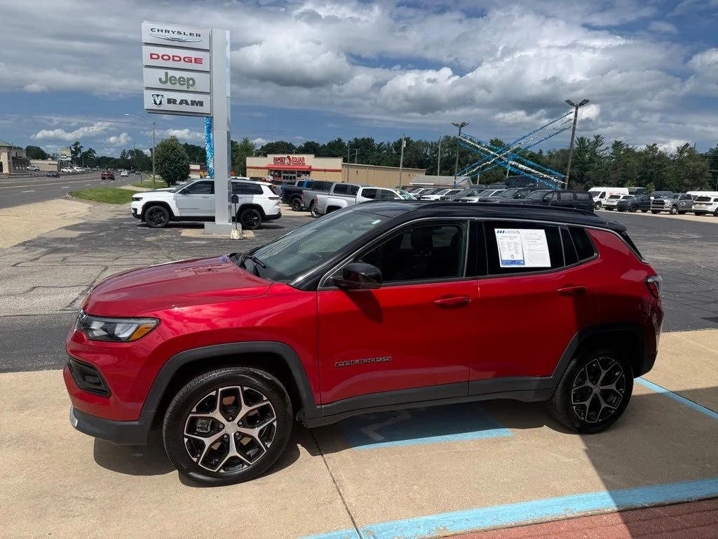 Used 2024 Red Jeep Limited image 3