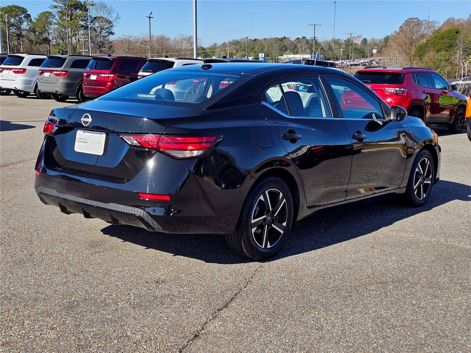 Used 2025 Super Black Nissan SV image 8