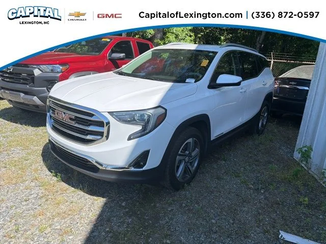 Used 2020 White GMC SLT image 1