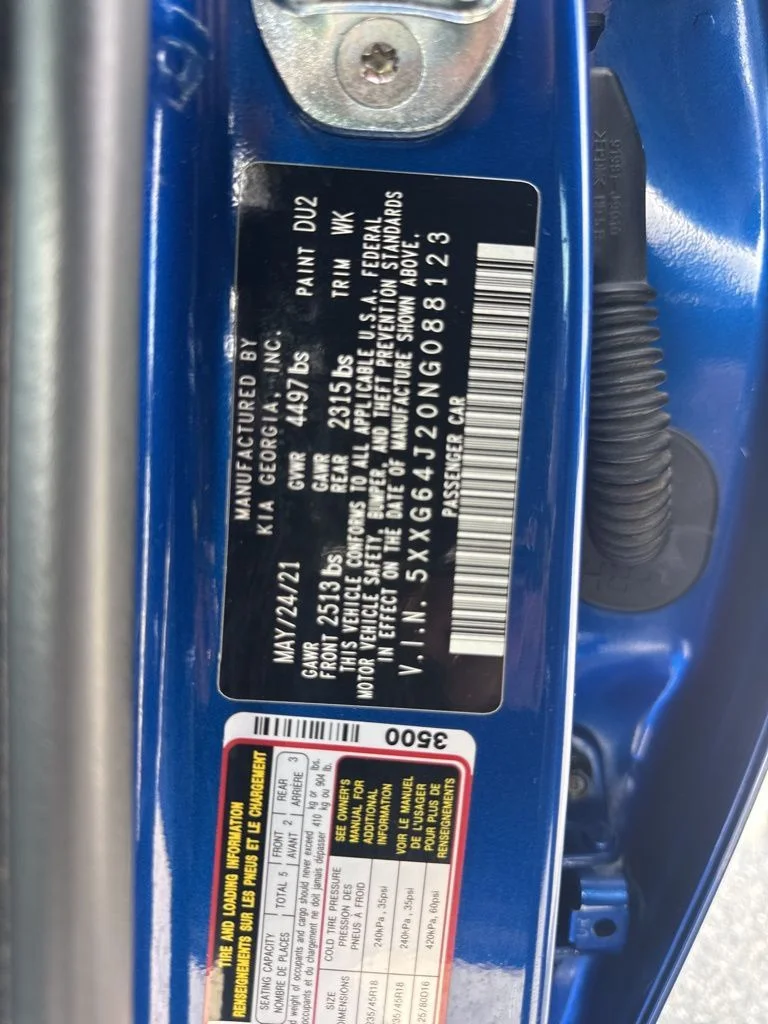 Used 2022 Blue Kia GT-Line image 36