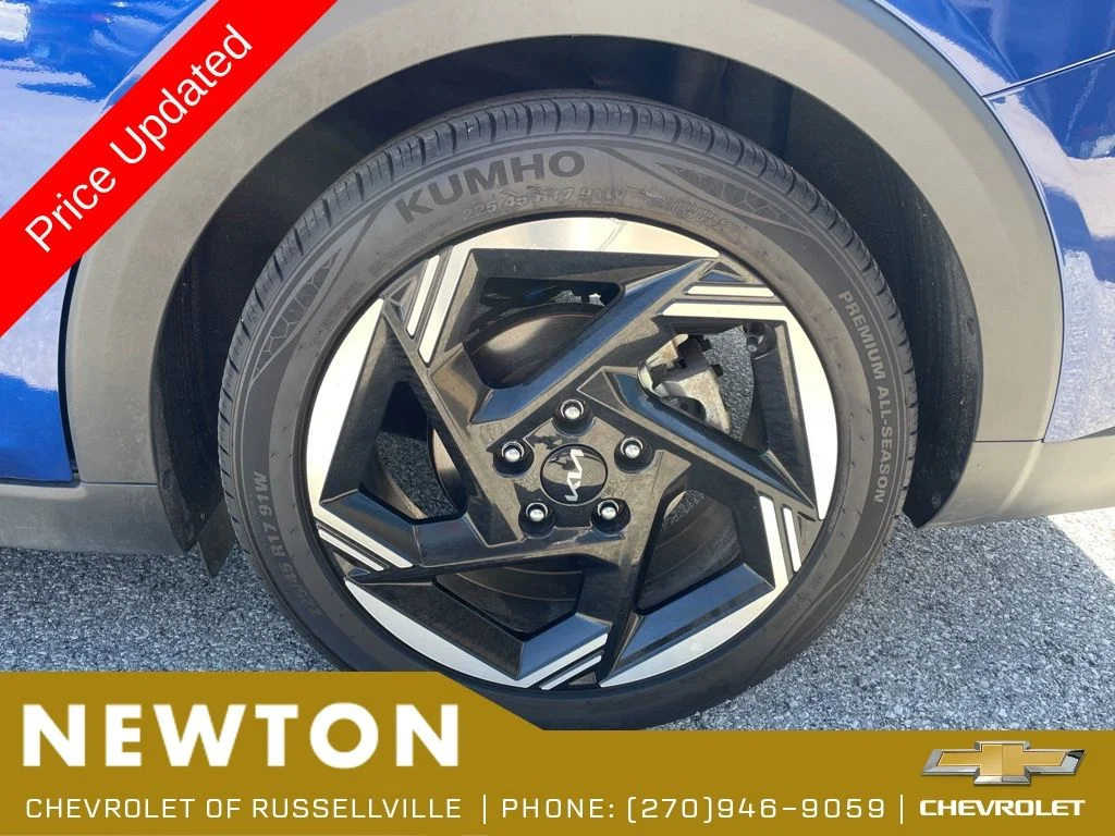 Used 2025 Deep Sea Blue Kia EX image 45