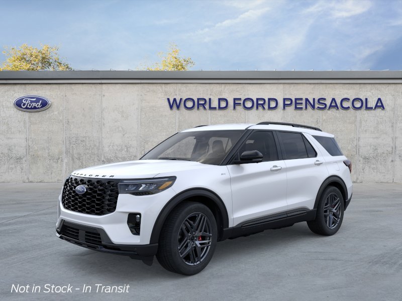 New 2026 Star White Metallic Tri-Coat Ford ST-Line image 1