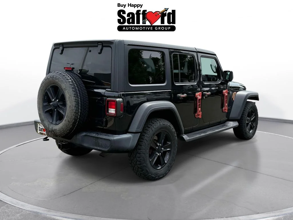 Used 2021 Black Jeep Unlimited Sport Altitude image 9