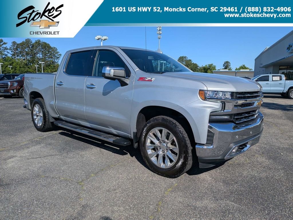 Used 2022 Silver Chevrolet LTZ image 1