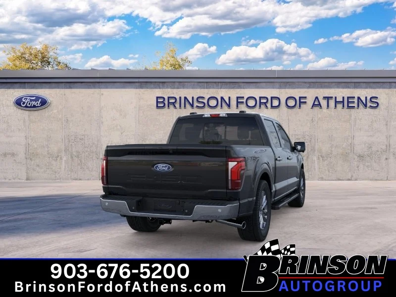 New 2026 Agate Black Metallic Ford Lariat® image 8