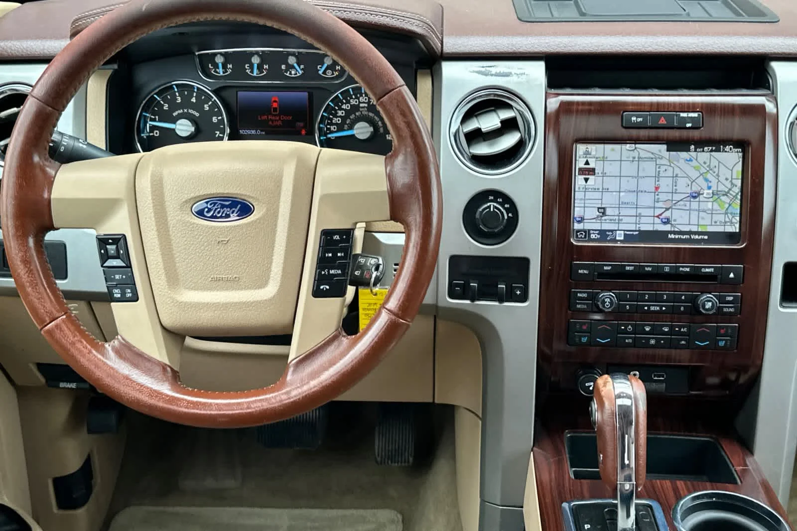 Used 2012 Dark Blue Pearl Metallic Ford King Ranch image 14
