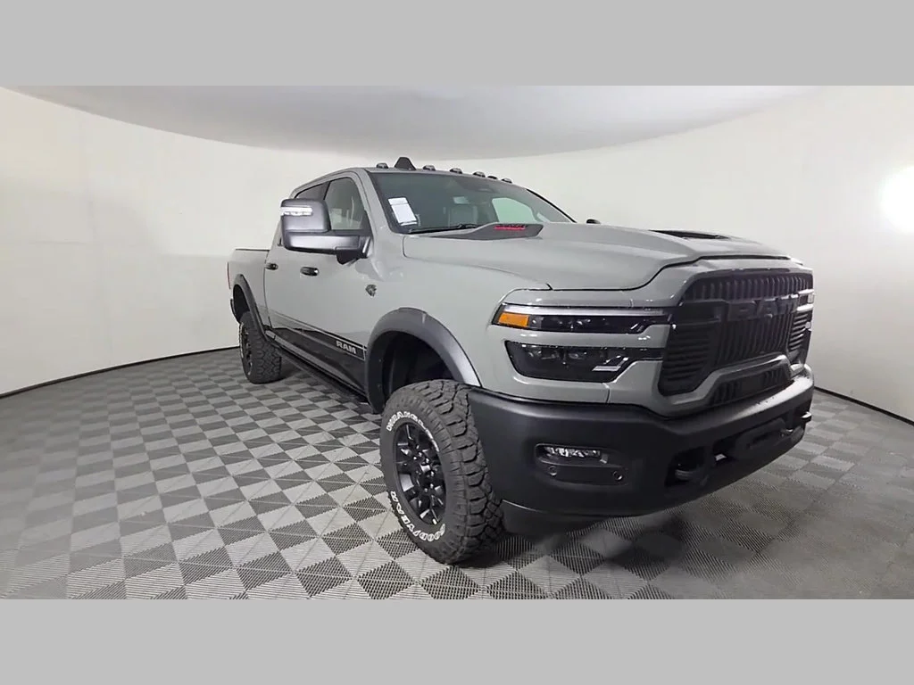 New 2027 Ceramic Gray Clear-Coat Paint RAM Power Wagon Hemi image 20