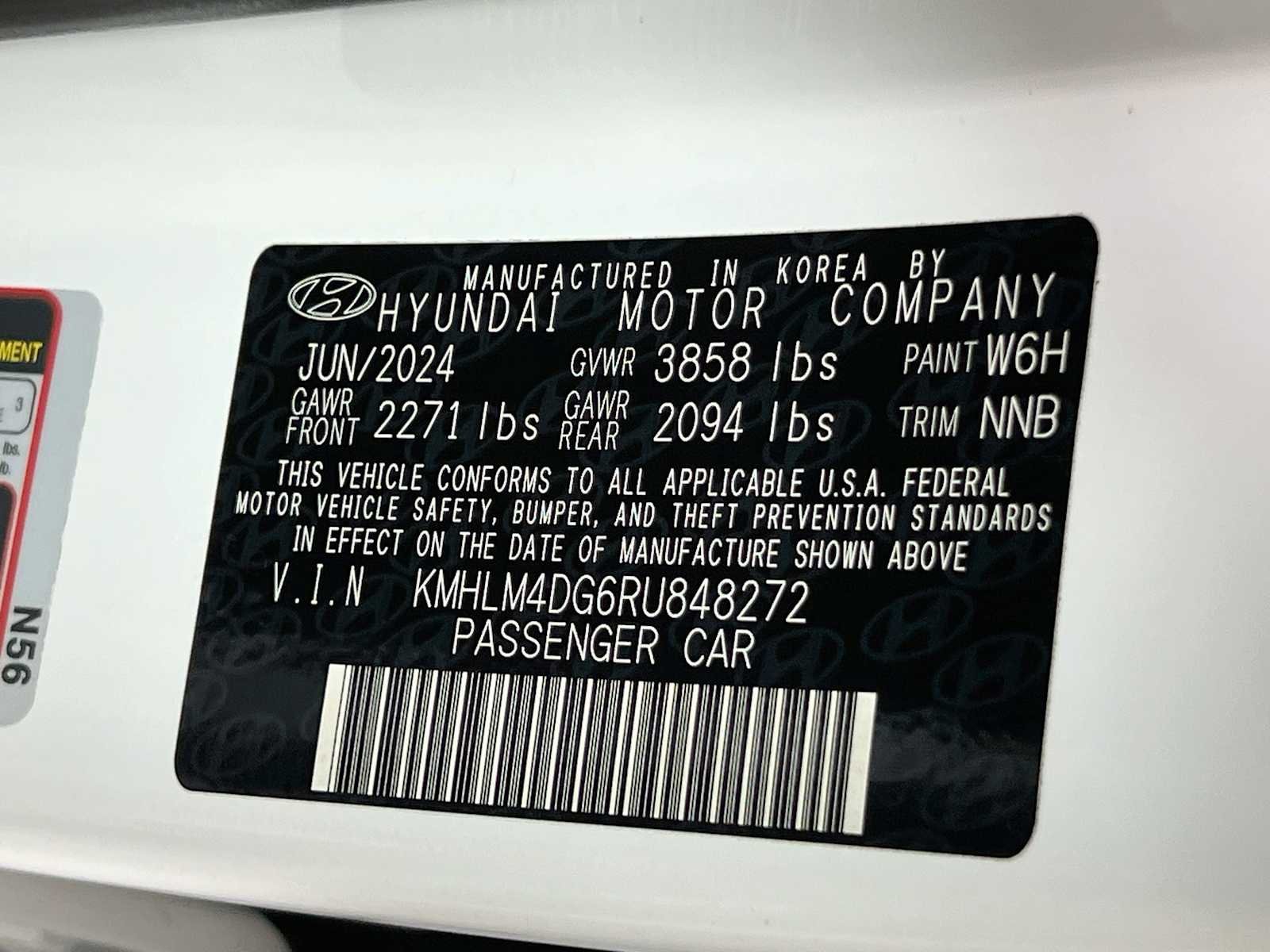 Used 2024 Serenity White Hyundai SEL image 31
