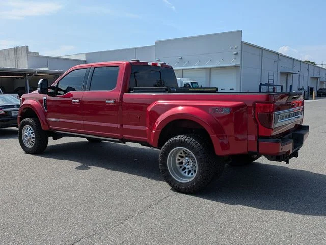 Used 2022 Rapid Red Metallic Tinted Clearcoat Ford Platinum image 5