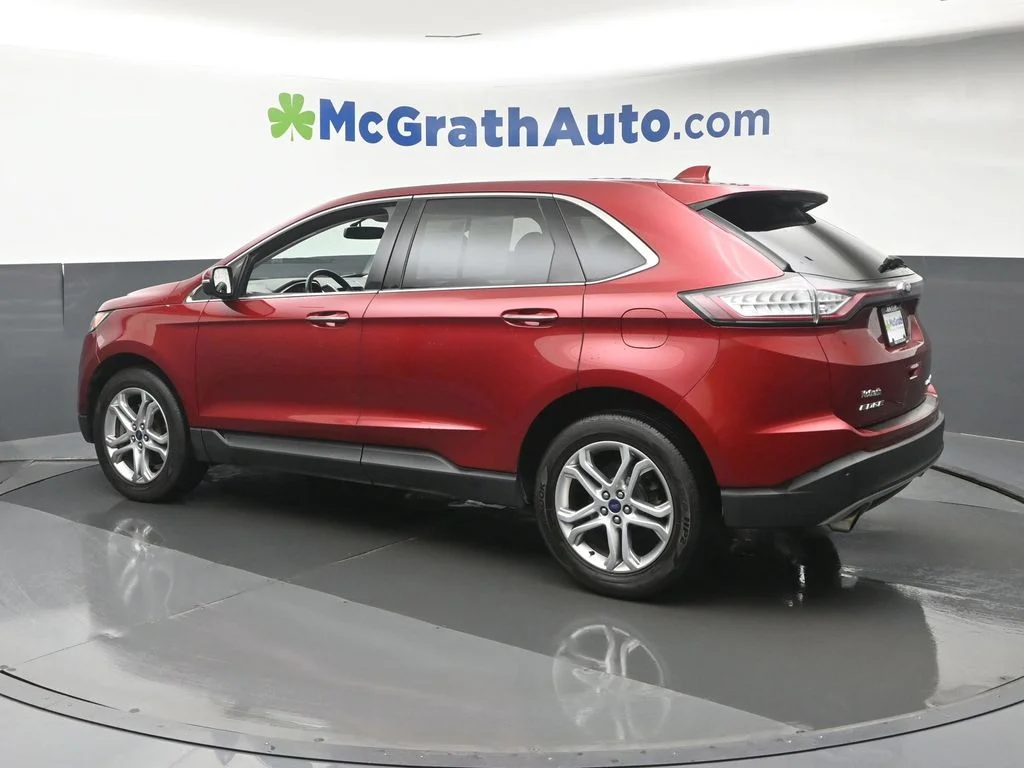 Certified Used 2017 Red Ford Titanium image 28