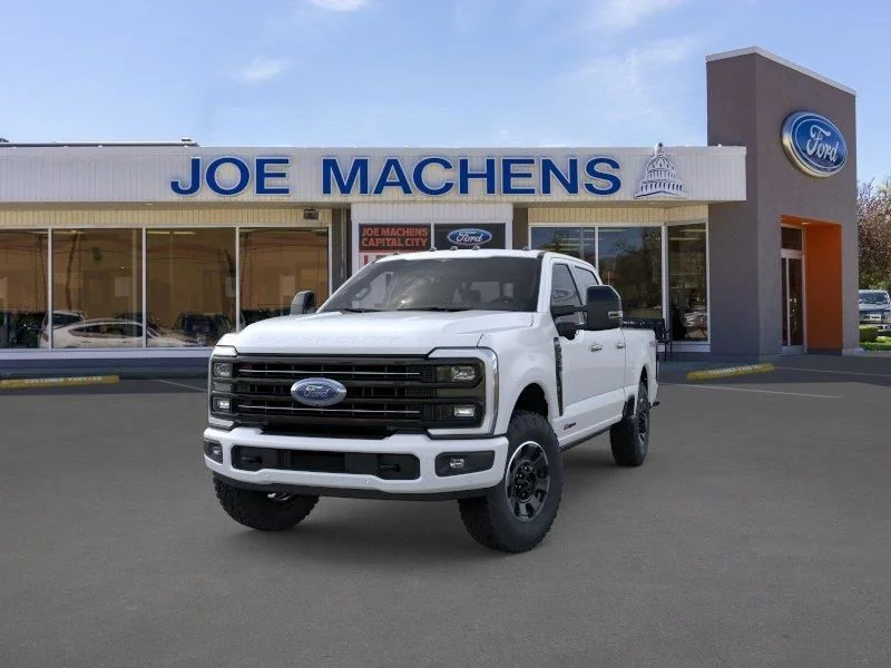 New 2026 Star White Metallic Tri-Coat Ford F-350® Platinum® image 3